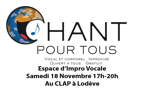 CHANT pour TOUS : Espace d’Impro Vocale !